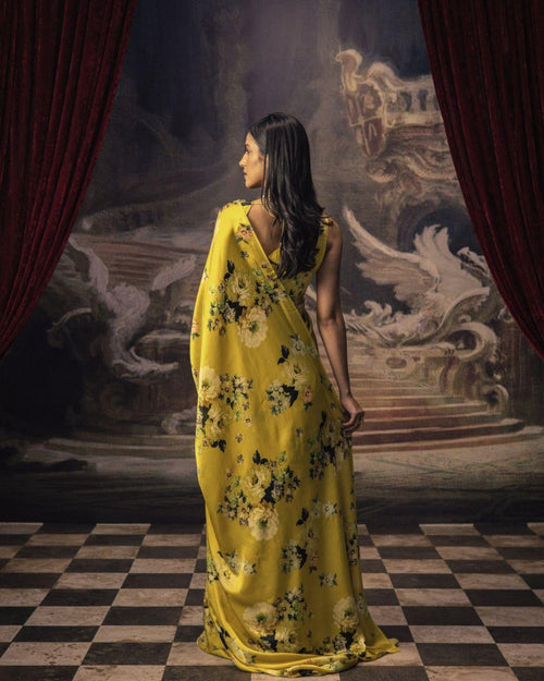 JAPAN SATIN SAREE