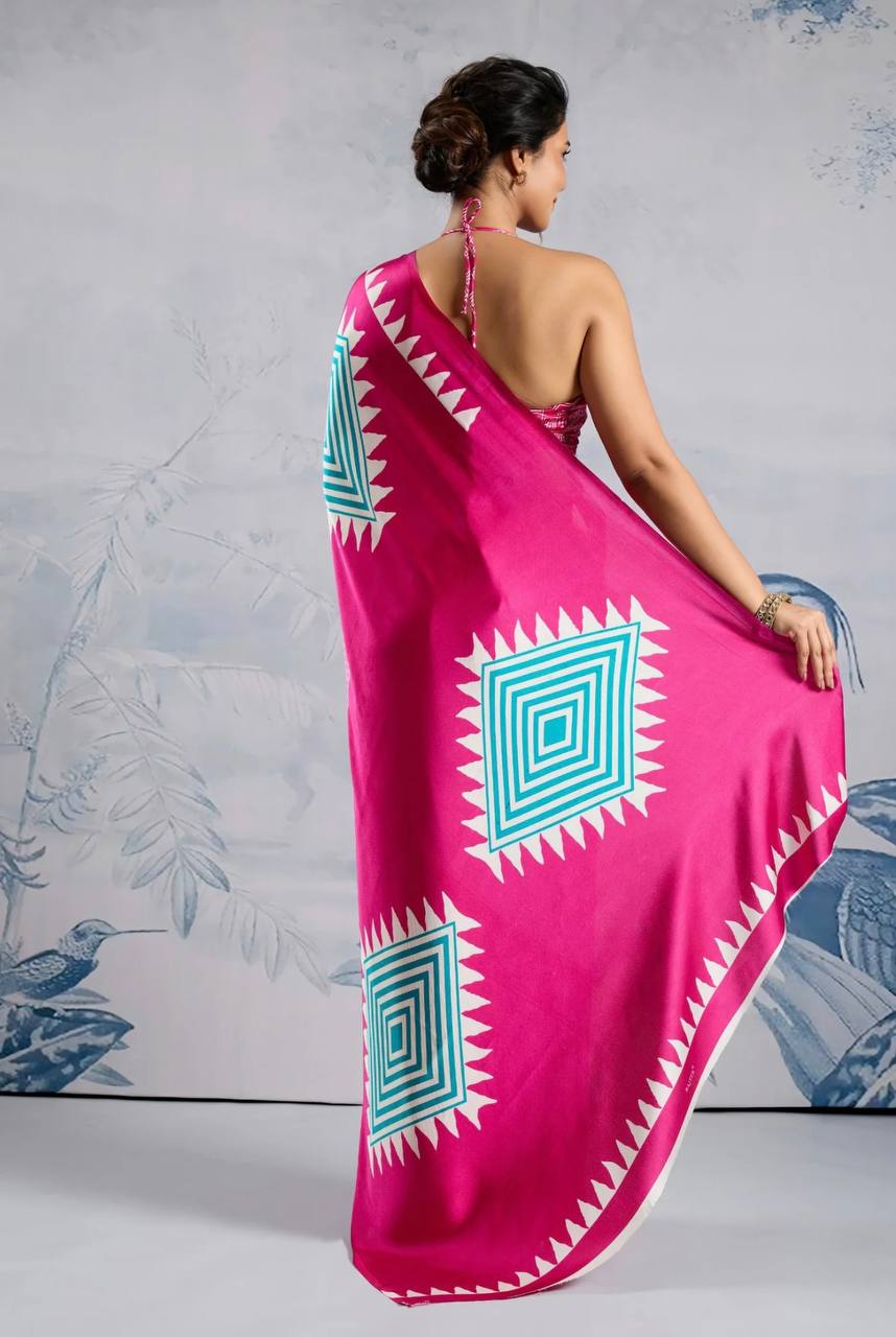 MODEL SILK SAREE