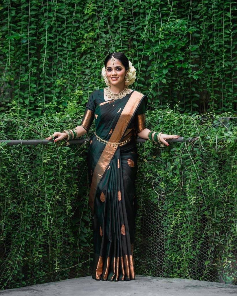 BANARASI SOFT LICHI SILK SAREE