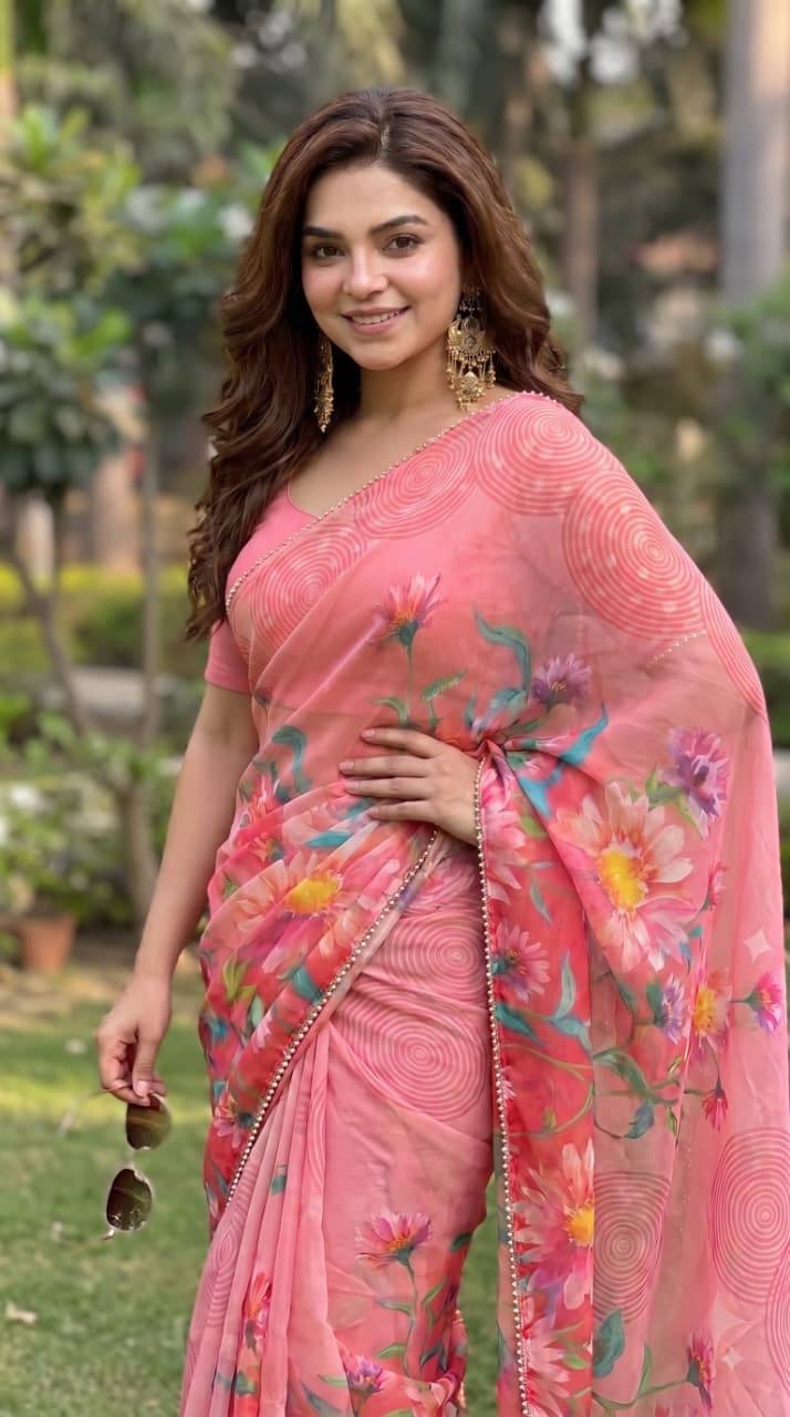 SOFT GEORGETTE SAREE